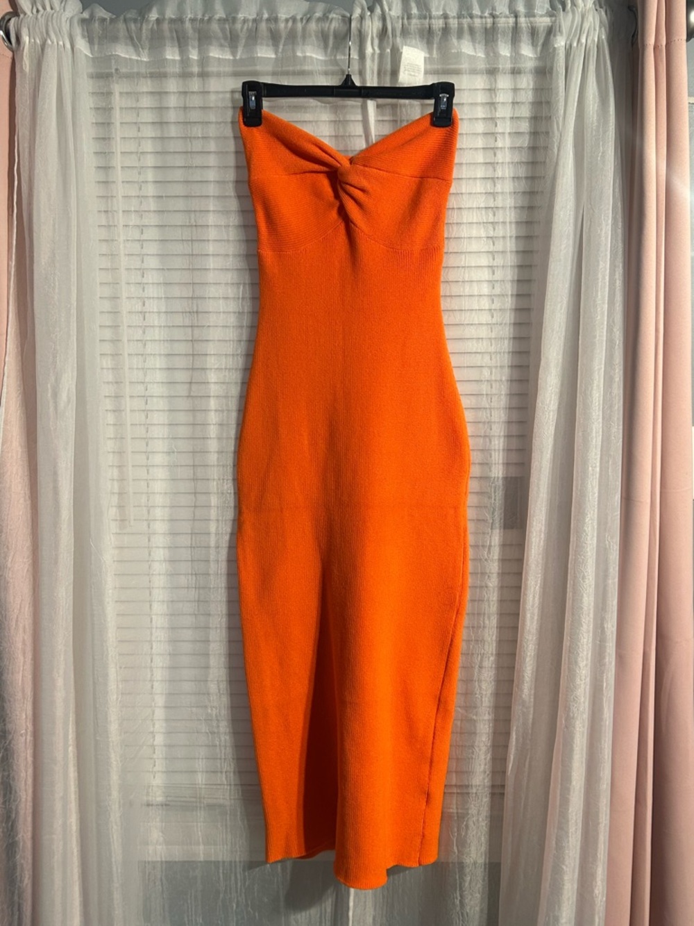 Midi knit dress